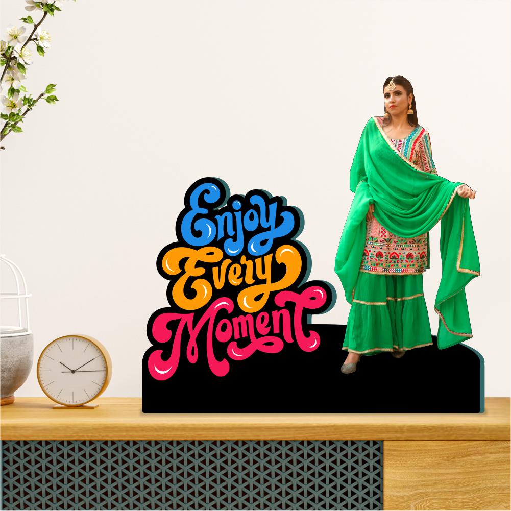 Photo Standy with Quote